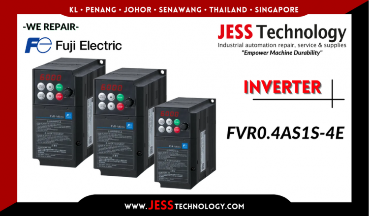Repair FUJI ELECTRIC INVERTER FVR0.4AS1S-7E Malaysia, Singapore, Indonesia, Thailand