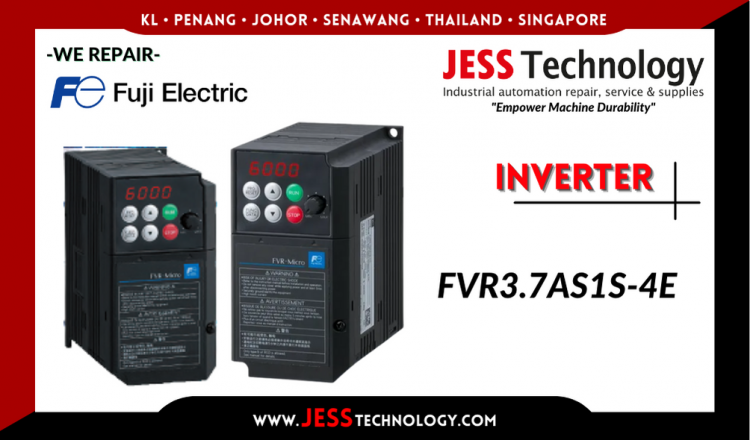 Repair FUJI ELECTRIC INVERTER FFVR3.7AS1S-4E Malaysia, Singapore, Indonesia, Thailand