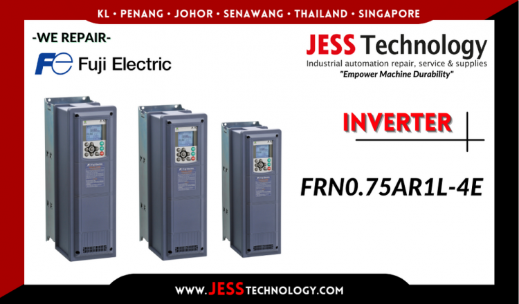 Repair FUJI ELECTRIC INVERTER FRN0.75AR1L-4E Malaysia, Singapore, Indonesia, Thailand