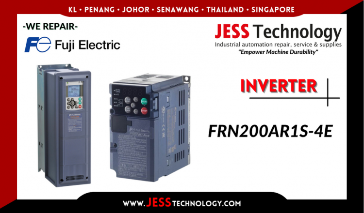 Repair FUJI ELECTRIC INVERTER FRN200AR1S-4E Malaysia, Singapore, Indonesia, Thailand