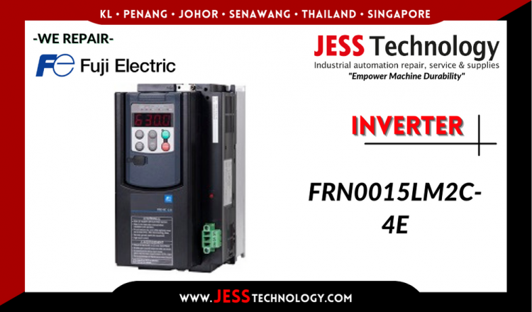 Repair FUJI ELECTRIC INVERTER FRN0015LM2C-4E Malaysia, Singapore, Indonesia, Thailand