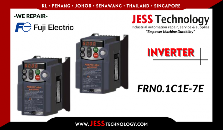 Repair FUJI ELECTRIC INVERTER FRN0.1C1-7E Malaysia, Singapore, Indonesia, Thailand