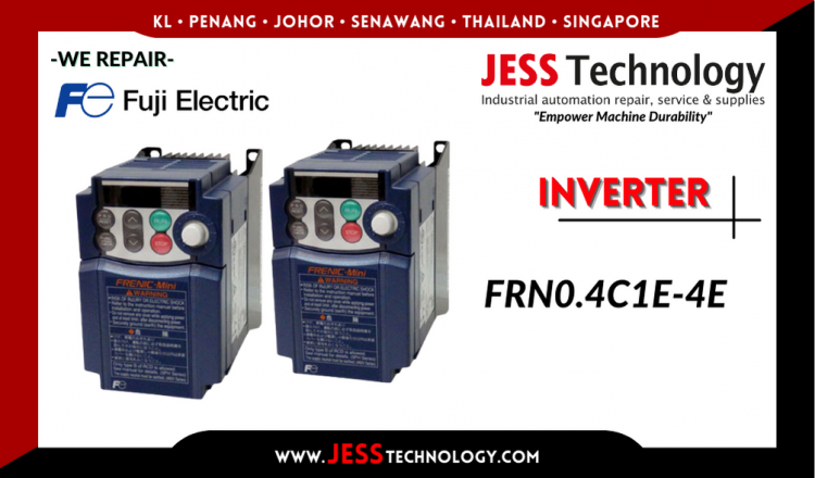 Repair FUJI ELECTRIC INVERTER FRN0.4C1Е-4E Malaysia, Singapore, Indonesia, Thailand