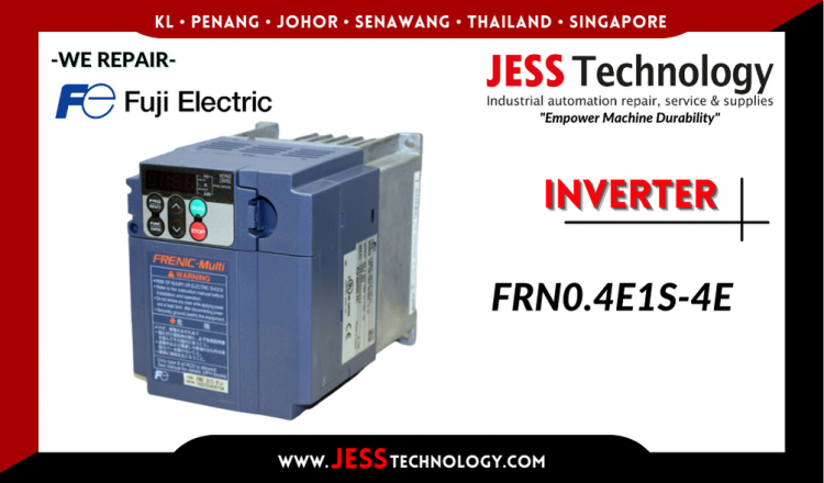 Repair FUJI ELECTRIC INVERTER FRN0.4E1S-4E Malaysia, Singapore, Indonesia, Thailand