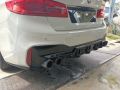 bmw G30 m5 rear diffuser