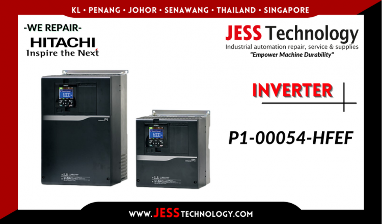 Repair HITACHI INVERTER P1-00054-HFEF Malaysia, Singapore, Indonesia, Thailand