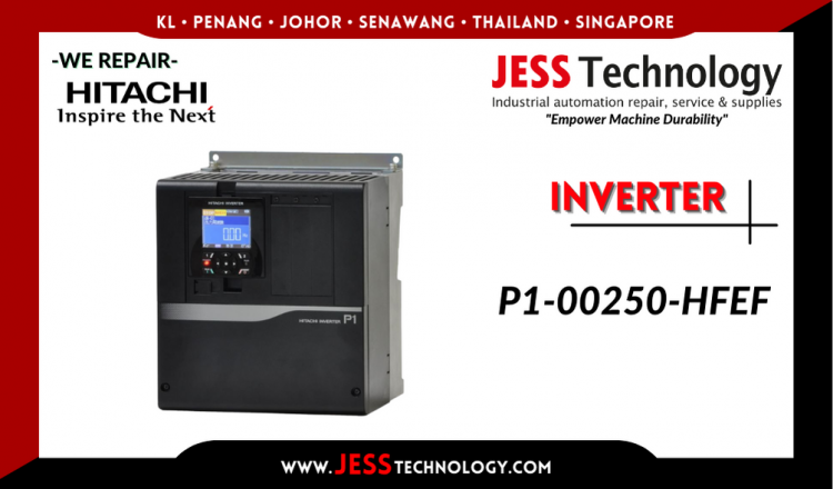 Repair HITACHI INVERTER P1-00250-HFEF Malaysia, Singapore, Indonesia, Thailand