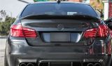 bmw f10 f30 e90 spoiler high kick psm gloss black material abs fit untuk add on upgrade performance new look new set