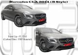 Mercedes CLA W117 B Style Front Lip (Carbon Fibre / FRP Material)