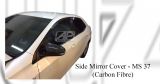 Toyota Altis 2014 Side Mirror Cover (Carbon Fibre) 