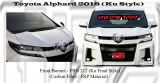 Toyota Alphard 2018 Front Bonnet (Ku Final Style) (Carbon Fibre / FRP Material) 