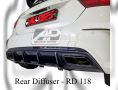 Mercedes A Class W176 Rear Diffuser (Carbon Fibre, Forged Carbon, FRP Material) 