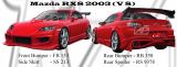 Mazda RX8 2008 VS Style GT Spoiler 