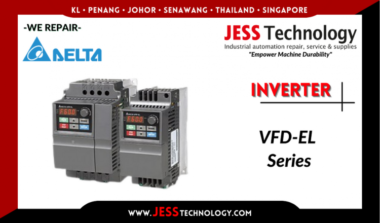 Repair DELTA INVERTER VFD-EL series Malaysia, Singapore, Indonesia, Thailand