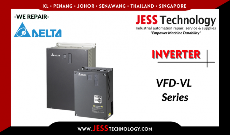 Repair DELTA INVERTER VFD-VL Series Malaysia, Singapore, Indonesia, Thailand