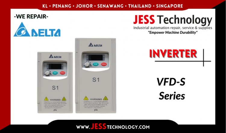 Repair DELTA INVERTER VFD-S Series Malaysia, Singapore, Indonesia, Thailand