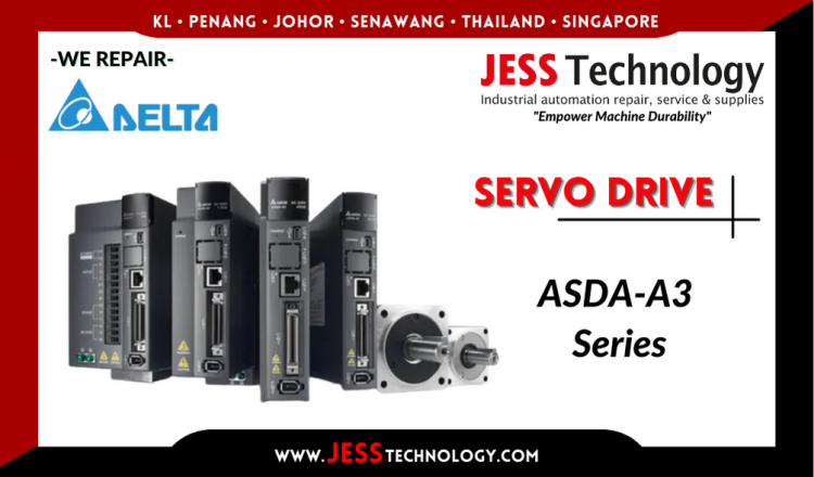 Repair DELTA SERVO DRIVE ASDA-A3 Series Malaysia, Singapore, Indonesia, Thailand