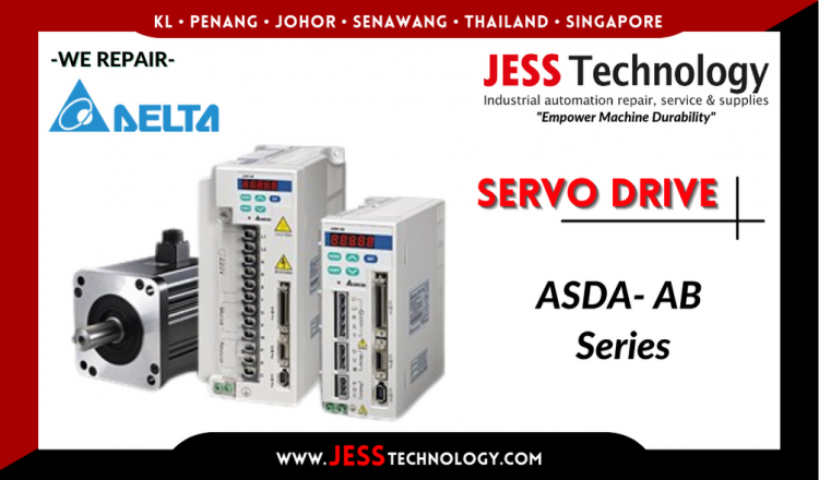 Repair DELTA SERVO DRIVE ASDA- AB Series Malaysia, Singapore, Indonesia, Thailand