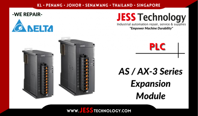 Repair DELTA PLC AS / AX-3 Series Expansion Module Malaysia, Singapore, Indonesia, Thailand