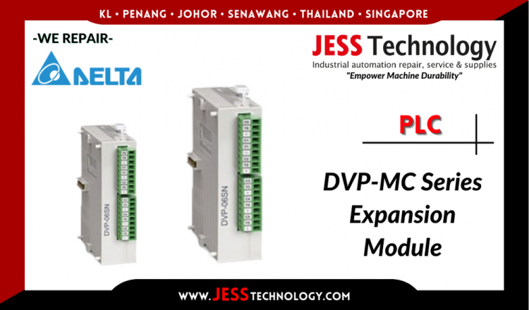 Repair DELTA PLC DVP-MC Series Expansion Module Malaysia, Singapore, Indonesia, Thailand