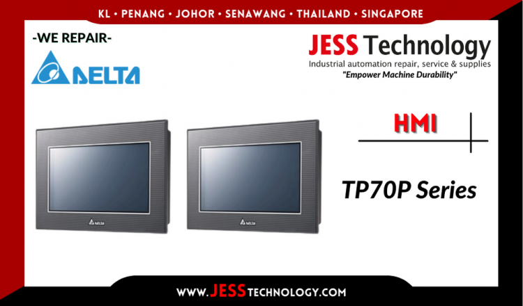 Repair DELTA HMI TP70P Series Malaysia, Singapore, Indonesia, Thailand