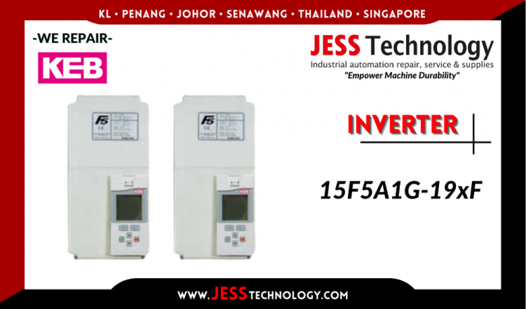 Repair KEB INVERTER 15F5A1G-19xF Malaysia, Singapore, Indonesia, Thailand
