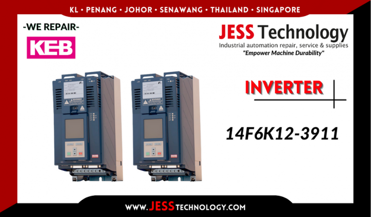 Repair KEB INVERTER 14F6K12-3911 Malaysia, Singapore, Indonesia, Thailand
