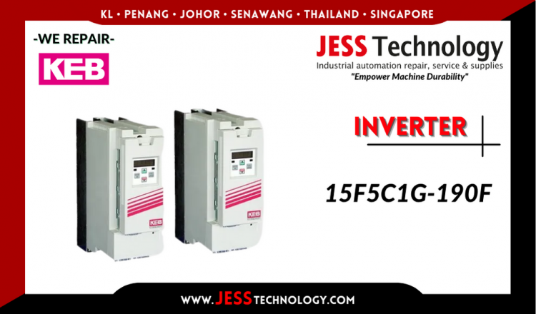 Repair KEB INVERTER 15F5C1G-190F Malaysia, Singapore, Indonesia, Thailand