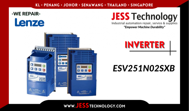 Repair LENZE INVERTER ESV251N02SXB Malaysia, Singapore, Indonesia, Thailand