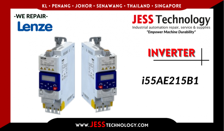 Repair LENZE INVERTER i55AE215B1 Malaysia, Singapore, Indonesia, Thailand