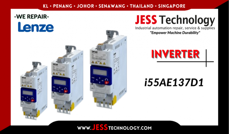 Repair LENZE INVERTER i55AE137D1 Malaysia, Singapore, Indonesia, Thailand