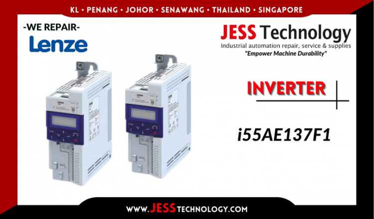 Repair LENZE INVERTER i55AE137F1 Malaysia, Singapore, Indonesia, Thailand