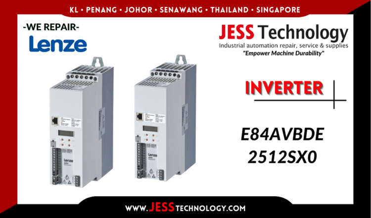 Repair LENZE INVERTER E84AVBDE2512SX0 Malaysia, Singapore, Indonesia, Thailand