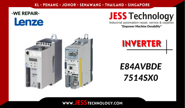 Repair LENZE INVERTER E84AVBDE7514SX0 Malaysia, Singapore, Indonesia, Thailand