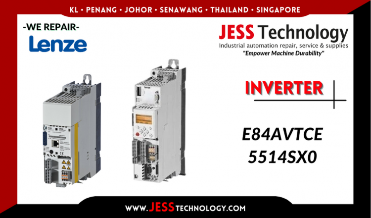 Repair LENZE INVERTER E84AVTCE5514SX0 Malaysia, Singapore, Indonesia, Thailand