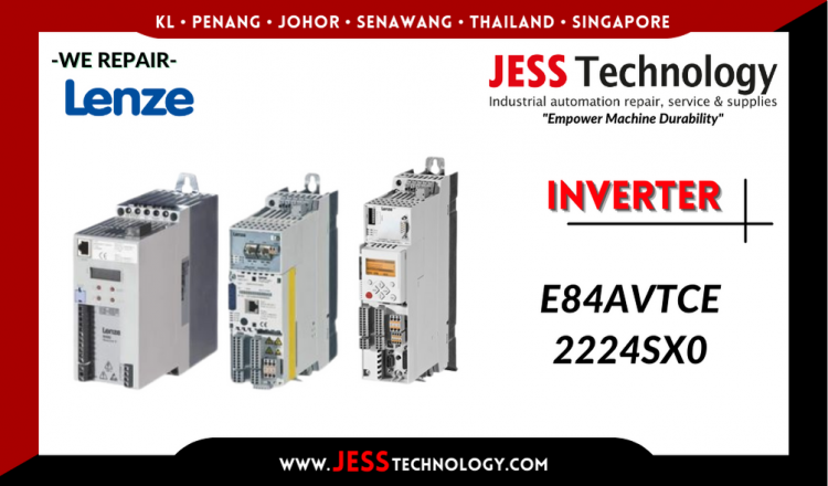 Repair LENZE INVERTER E84AVTCE2224SX0 Malaysia, Singapore, Indonesia, Thailand