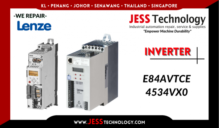 Repair LENZE INVERTER E84AVTCE4534VX0 Malaysia, Singapore, Indonesia, Thailand