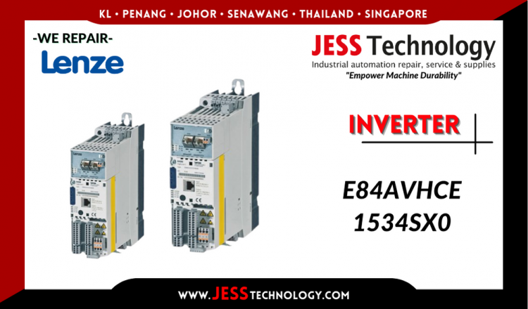 Repair LENZE INVERTER E84AVHCE1534SX0 Malaysia, Singapore, Indonesia, Thailand