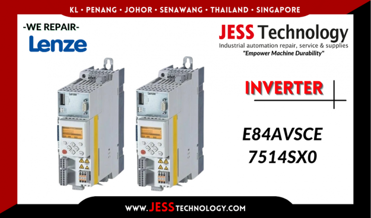 Repair LENZE INVERTER E84AVSCE7514SX0 Malaysia, Singapore, Indonesia, Thailand