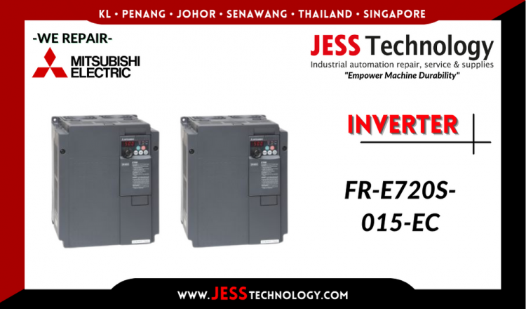 Repair MITSUBISHI ELECTRIC INVERTER FR-E720S-015-EC Malaysia, Singapore, Indonesia, Thailand