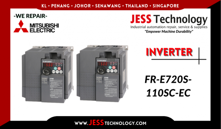 Repair MITSUBISHI ELECTRIC INVERTER FR-E720S-110SC-EC Malaysia, Singapore, Indonesia, Thailand