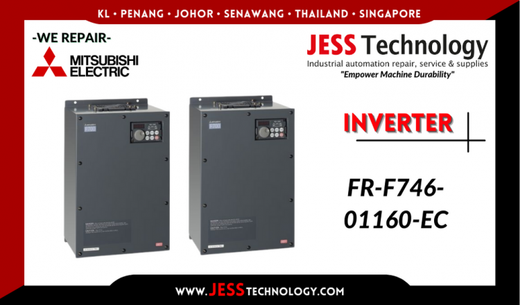 Repair MITSUBISHI ELECTRIC INVERTER FR-F746-01160-EC Malaysia, Singapore, Indonesia, Thailand
