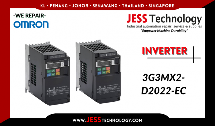 Repair OMRON INVERTER 3G3MX2-D2022-EC Malaysia, Singapore, Indonesia, Thailand