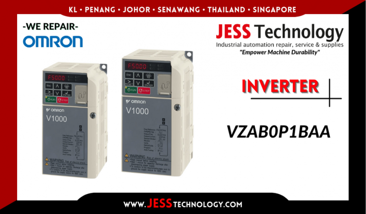 Repair OMRON INVERTER VZAB0P1BAA Malaysia, Singapore, Indonesia, Thailand