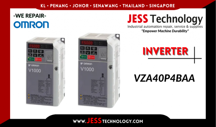 Repair OMRON INVERTER VZA40P4BAA Malaysia, Singapore, Indonesia, Thailand