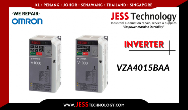 Repair OMRON INVERTER VZA4015BAA Malaysia, Singapore, Indonesia, Thailand
