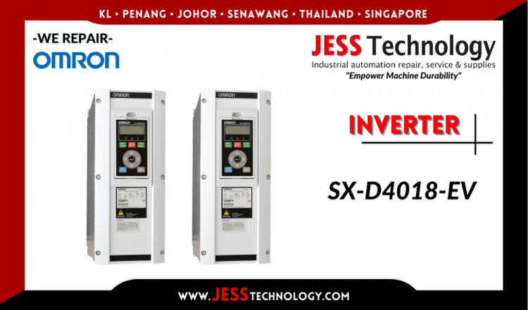 Repair OMRON INVERTER SX-D4018-EV Malaysia, Singapore, Indonesia, Thailand