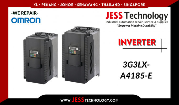 Repair OMRON INVERTER 3G3LX-A4185-E Malaysia, Singapore, Indonesia, Thailand
