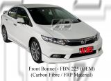 Honda Civic FB 2012 Oem Front Bonnet (Carbon Fibre / FRP Material)