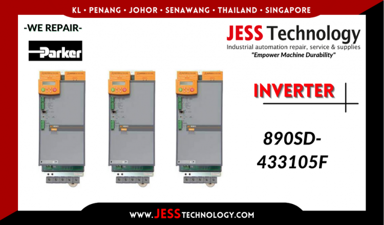 Repair PARKER INVERTER 890SD-433105F Malaysia, Singapore, Indonesia, Thailand